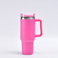 Premium Simple Tumbler 40oz – Elegant Stainless Steel Hot & Cold Cup (Random Color)